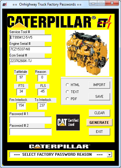 Caterpillar Keygen Generator