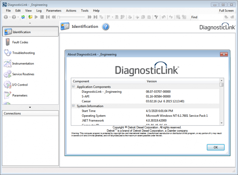 detroit diesel diagnostic link manual