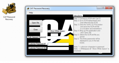 cat ecm replacement file checksum calculator